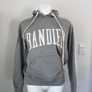 Bandier Grey Logo Hoodie